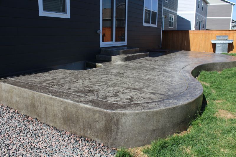 Concrete Patio Stamping