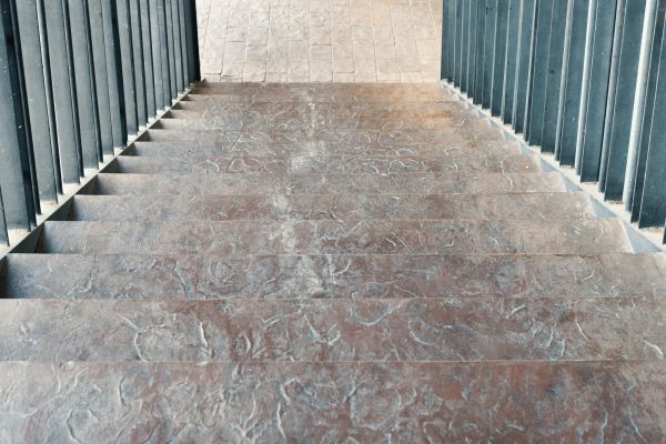 Cost of Concrete Stair Stamping in Folsom